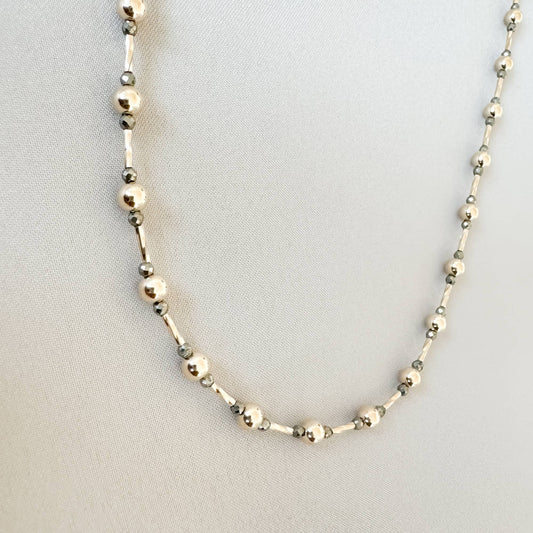 Alexa Necklace – Pyrite