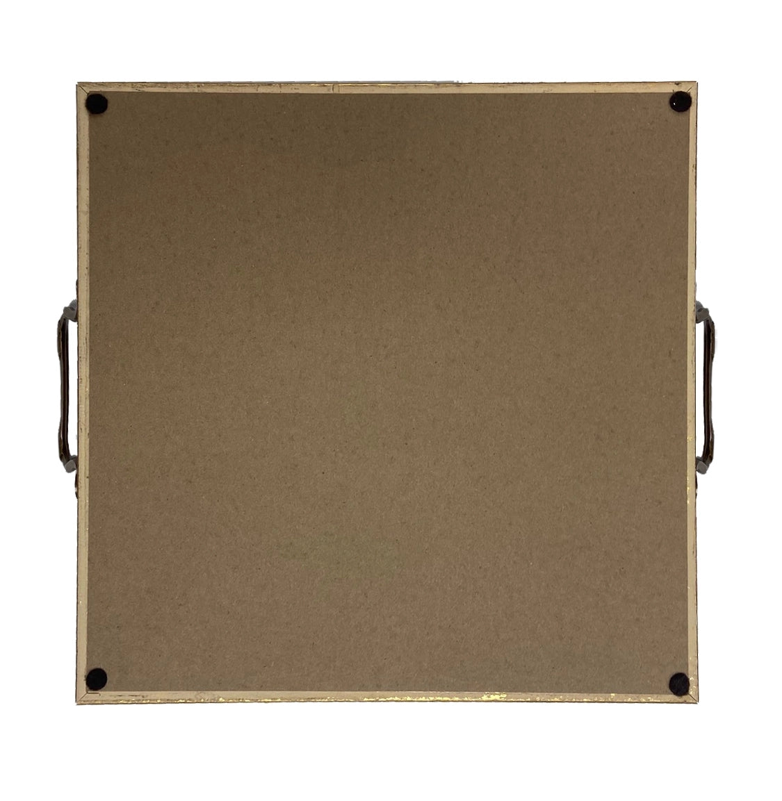 Large William Morris Marigold Decorative Tray with Brass Handles