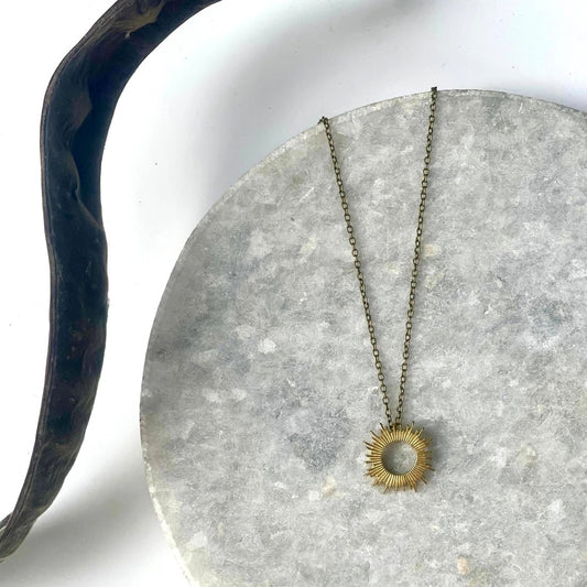 ‘Be the Light’ Sunburst Necklace — Series 5