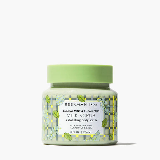 Milk Scrub Exfoliating Body Scrub - Glacial Mint & Eucalyptus