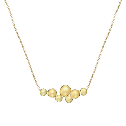 Gold Vermeil Medium Cloud Bar Necklace