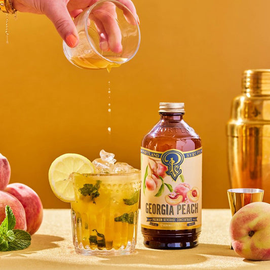 Georgia Peach Infusion Syrup - 12 oz.