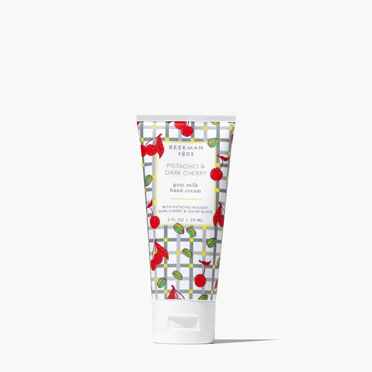 Goat Milk Hand Cream - Pistachio & Dark Cherry
