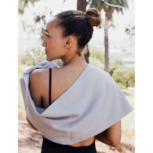 Baby Alpaca Scarf - London Fog