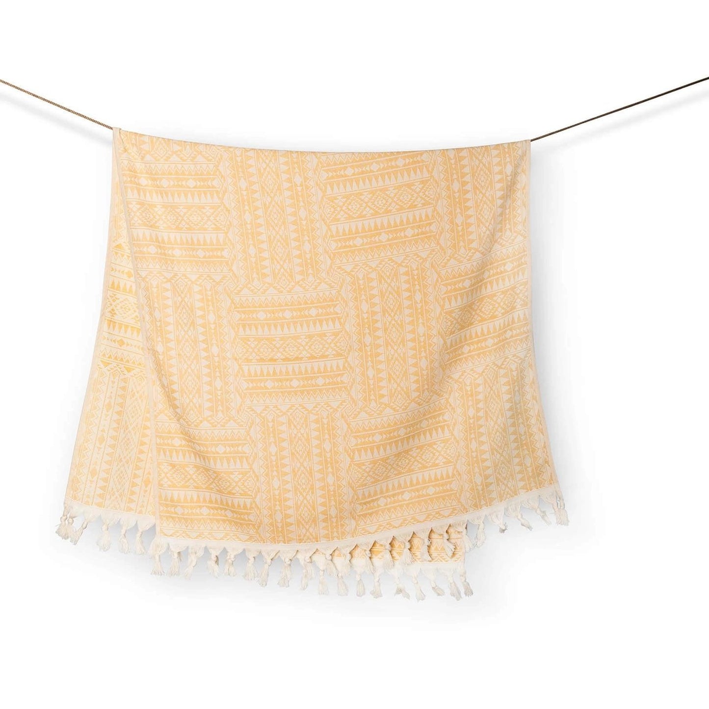 Turkish Peshtemal Beach Towel - Selimiye | Sunshine