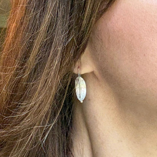 Sterling Silver Small Suspension Drop Earrings