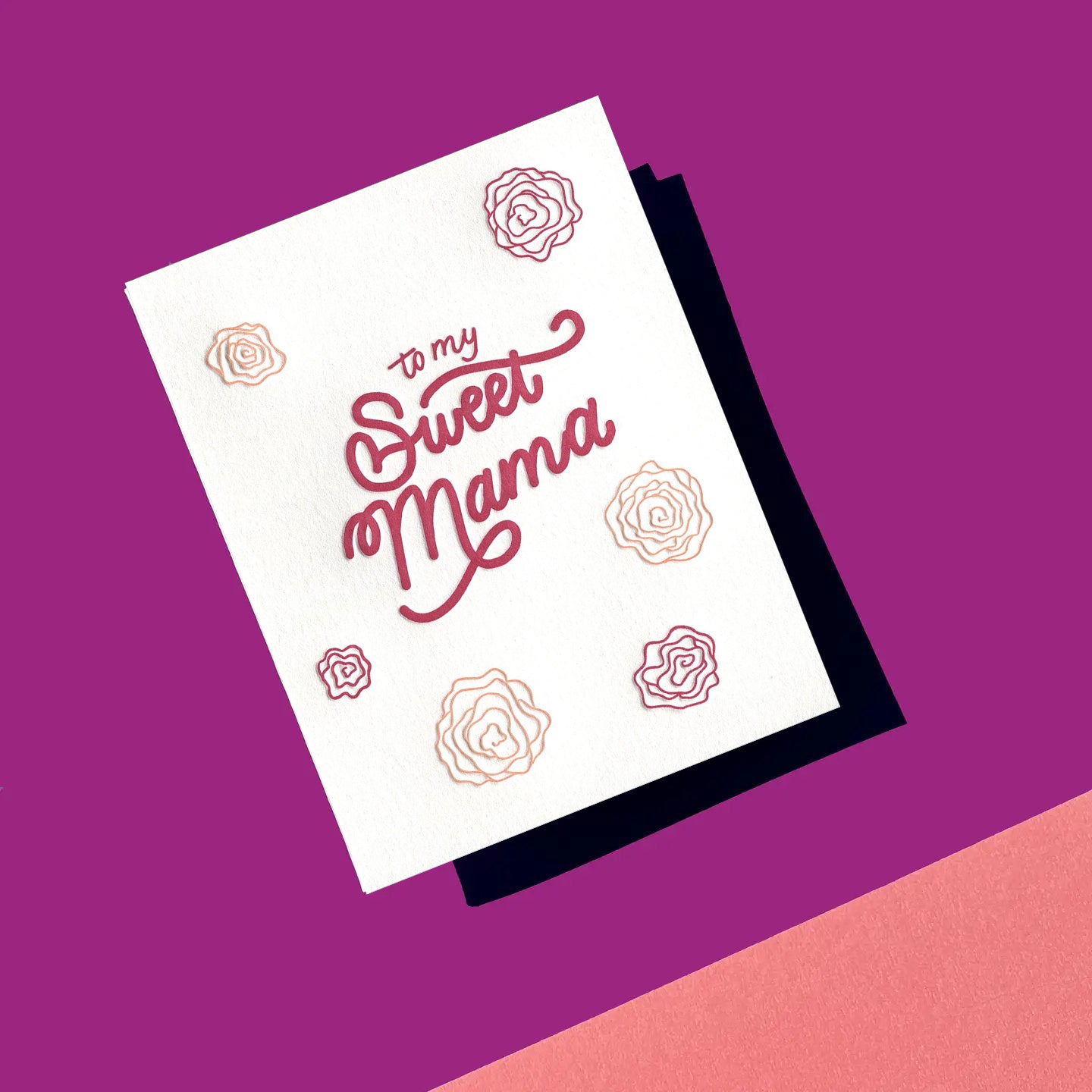 Sweet Mama - Letterpress Mother's Day Card