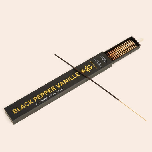 Black Pepper Vanille Incense Sticks
