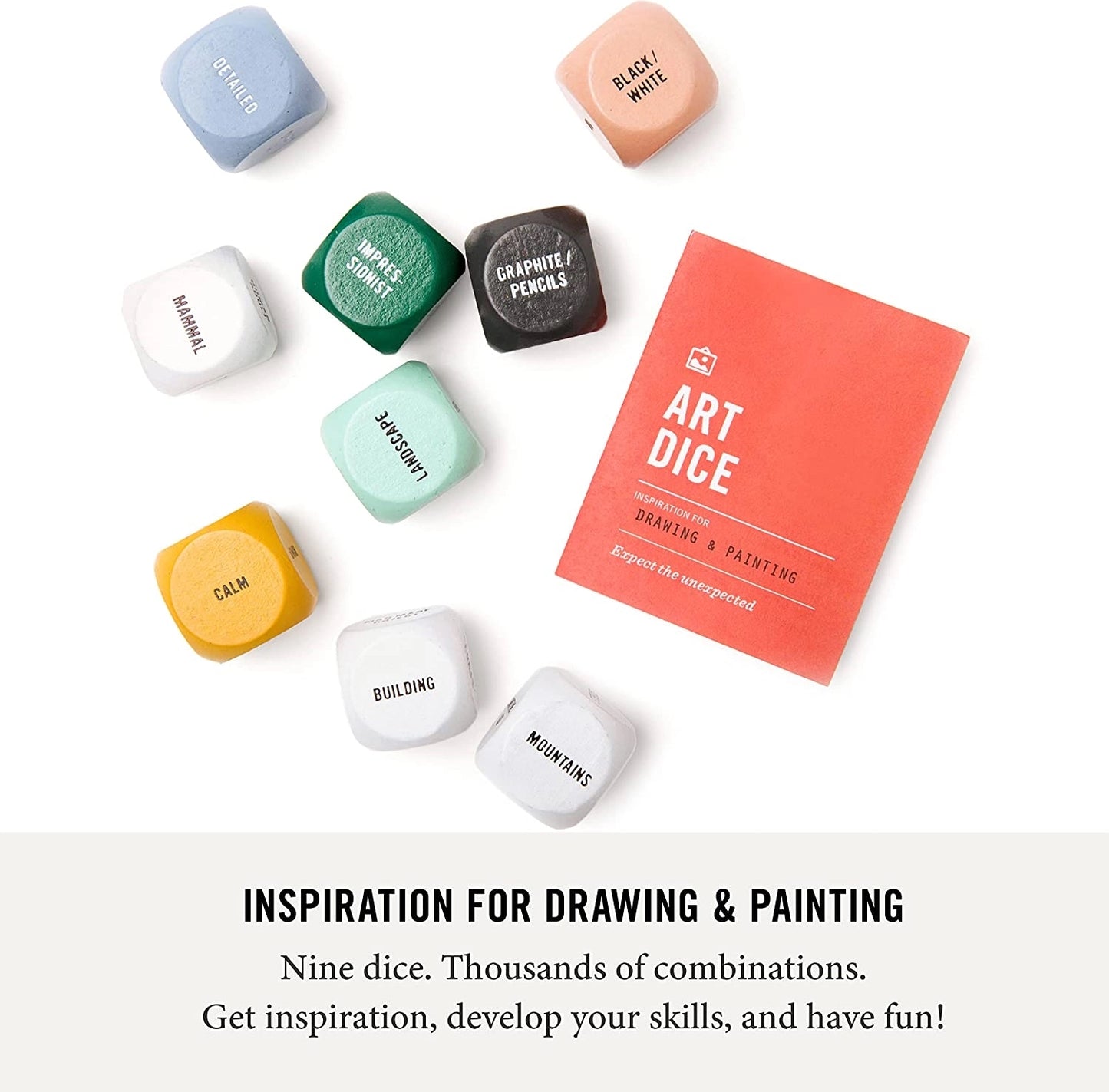 Art Dice - Inspiration for Drawing + Painting