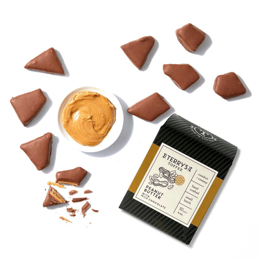 Peanut Butter Toffee with Milk Chocolate