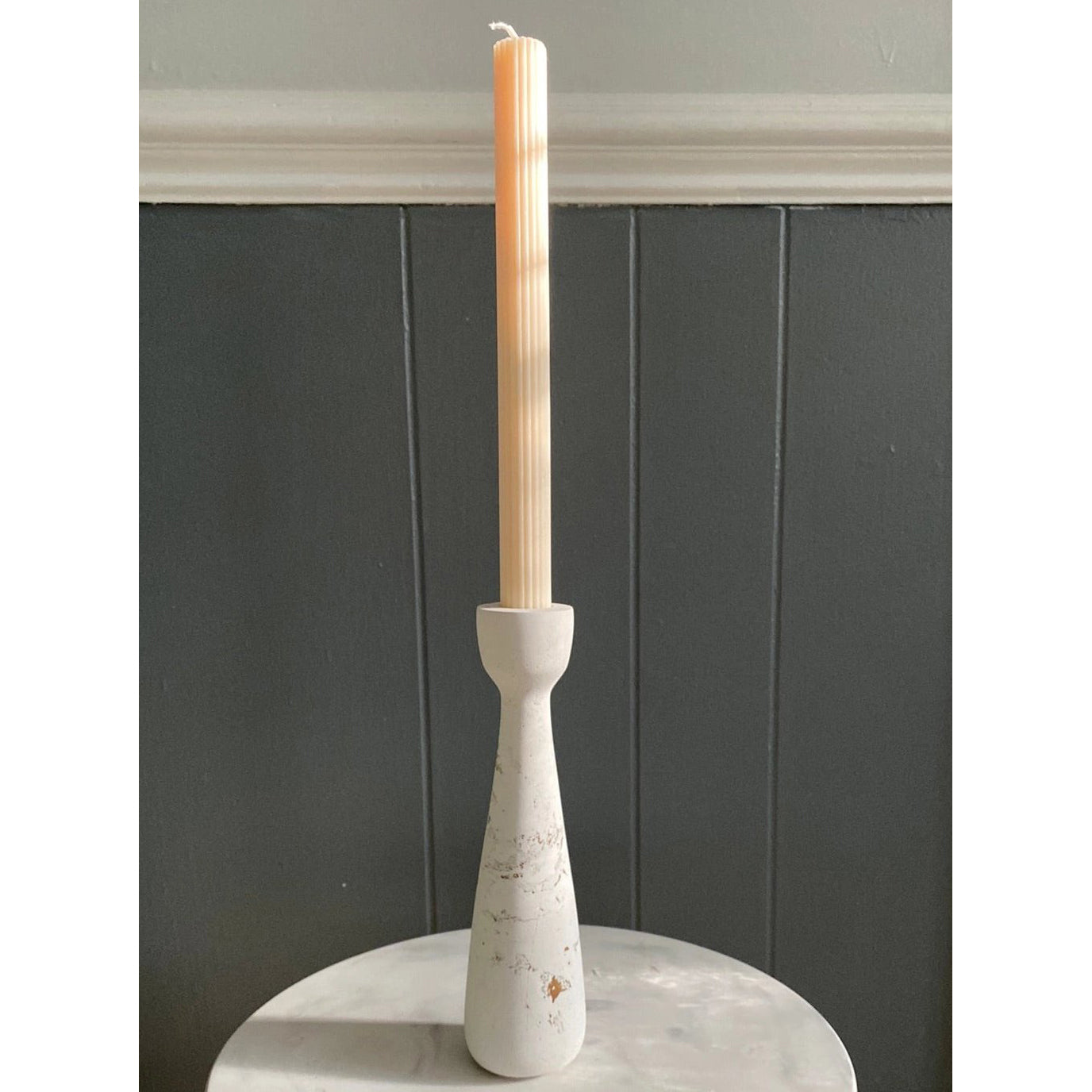 Concrete Taper Candle Holder