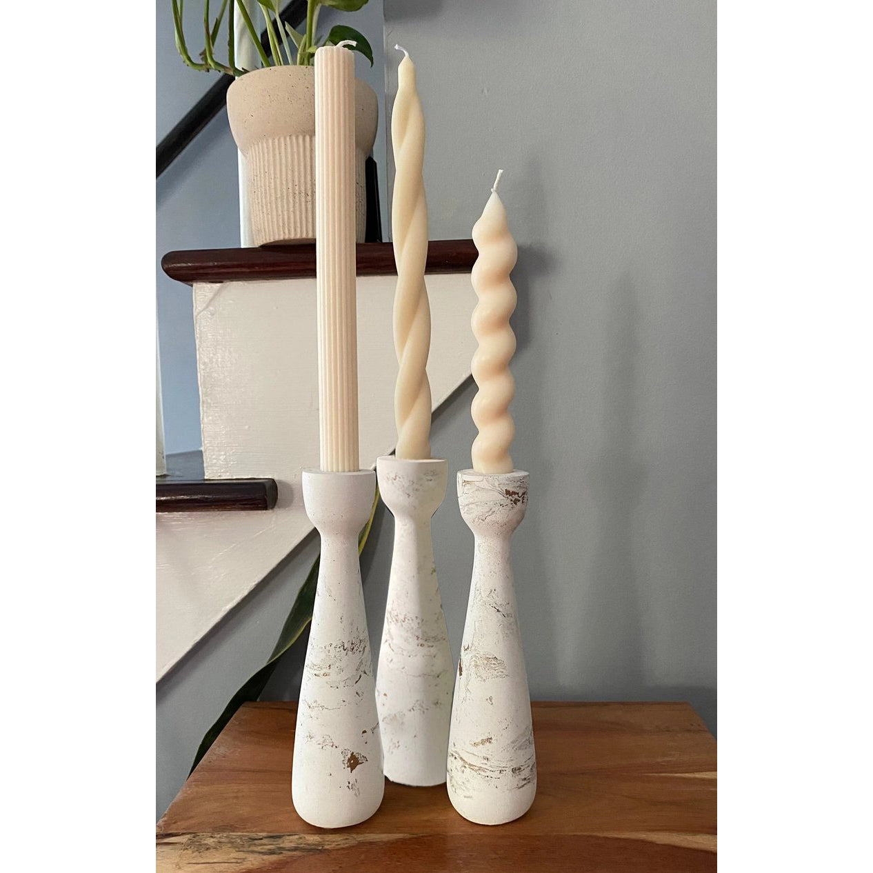 Concrete Taper Candle Holder