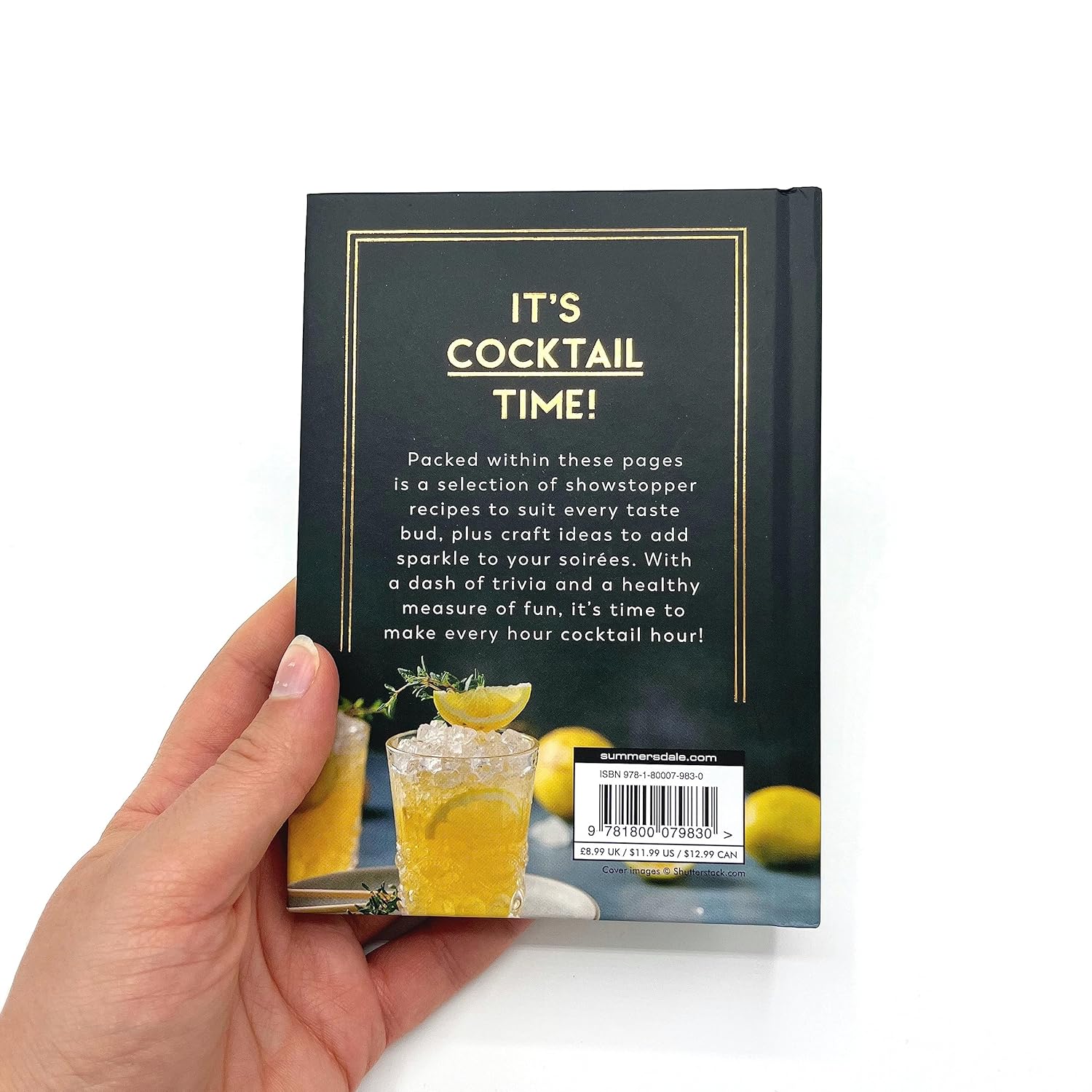 The Little Book for Cocktail Lovers: Recipes, Crafts, Trivia and More