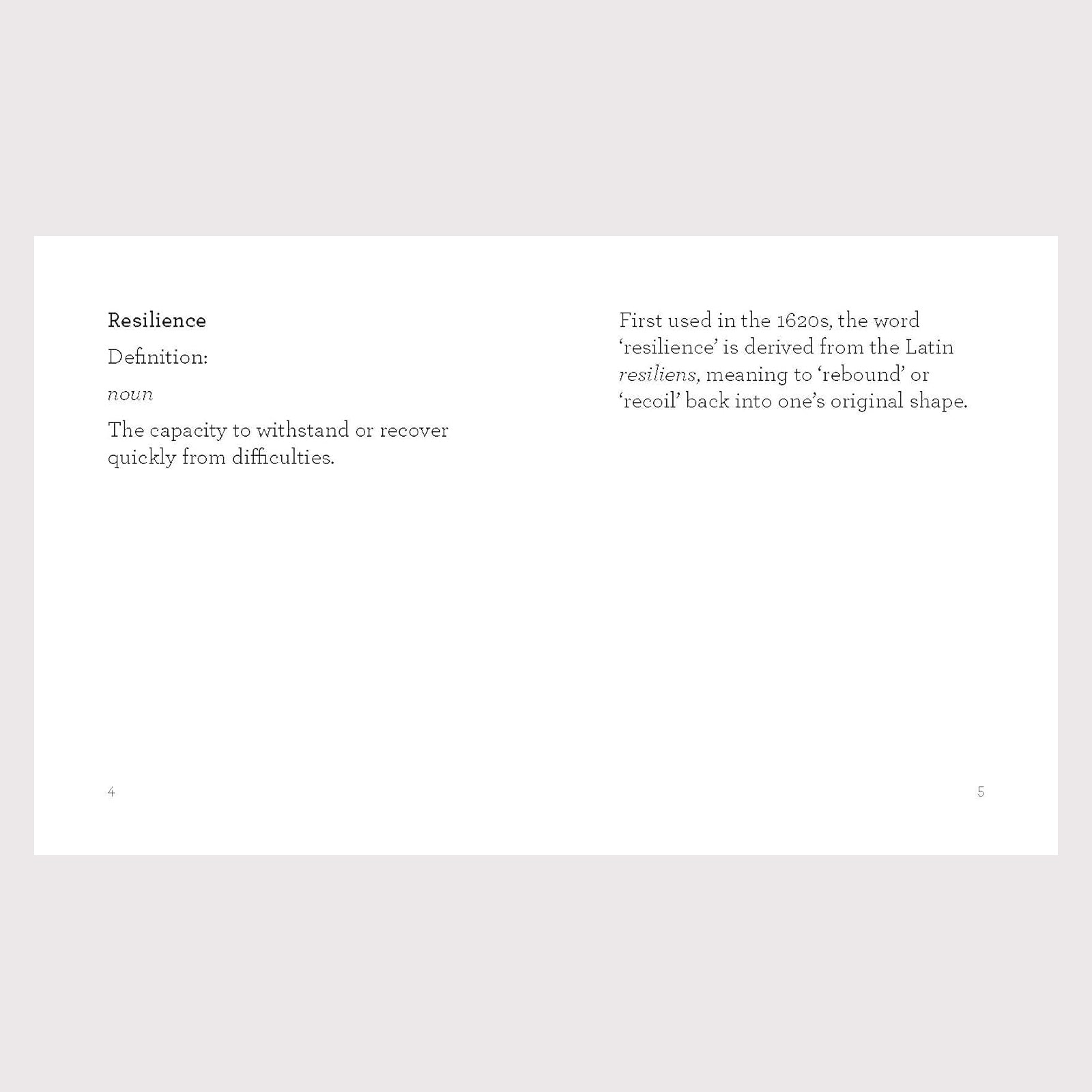 The Little Book of Resilience: Strength | Grit | Power