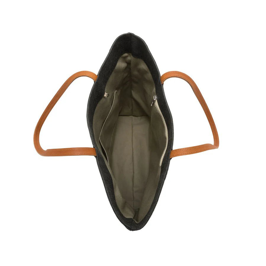 Tosca Oversized Tote Bag - Black