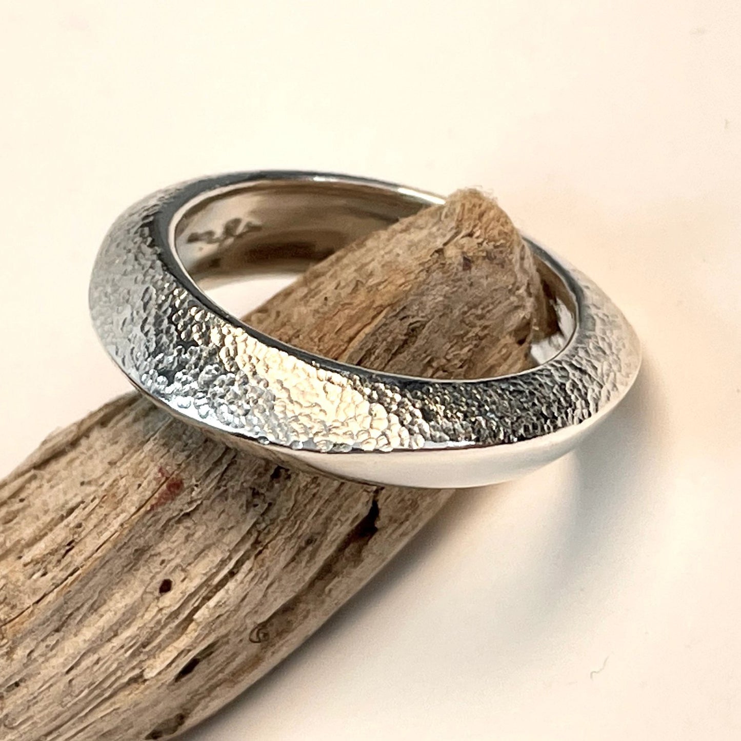 Sterling Silver Wavelength Ring (select size)