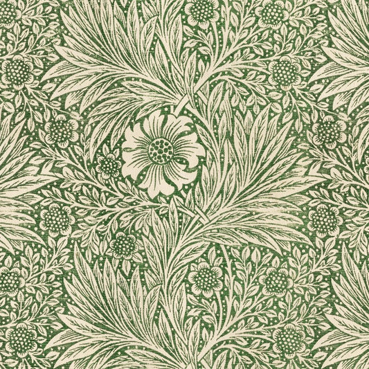 William Morris Marigold Decorative Tray with Brass Handles