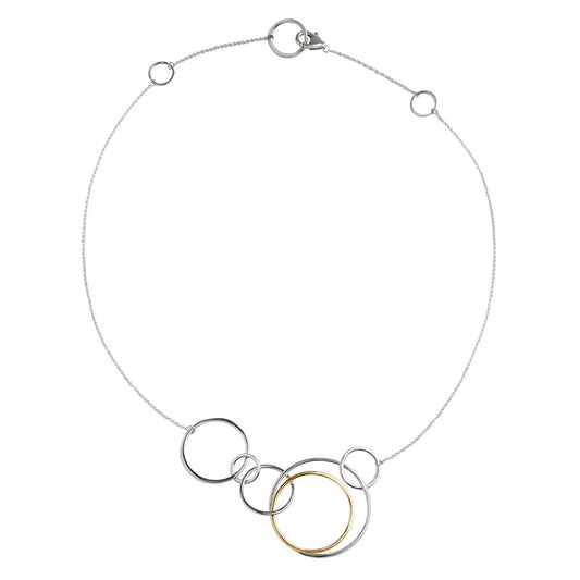 Silver + Gold Woodland Necklace