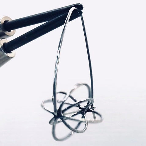 Sterling Silver ‘Small Rattle’ Earrings