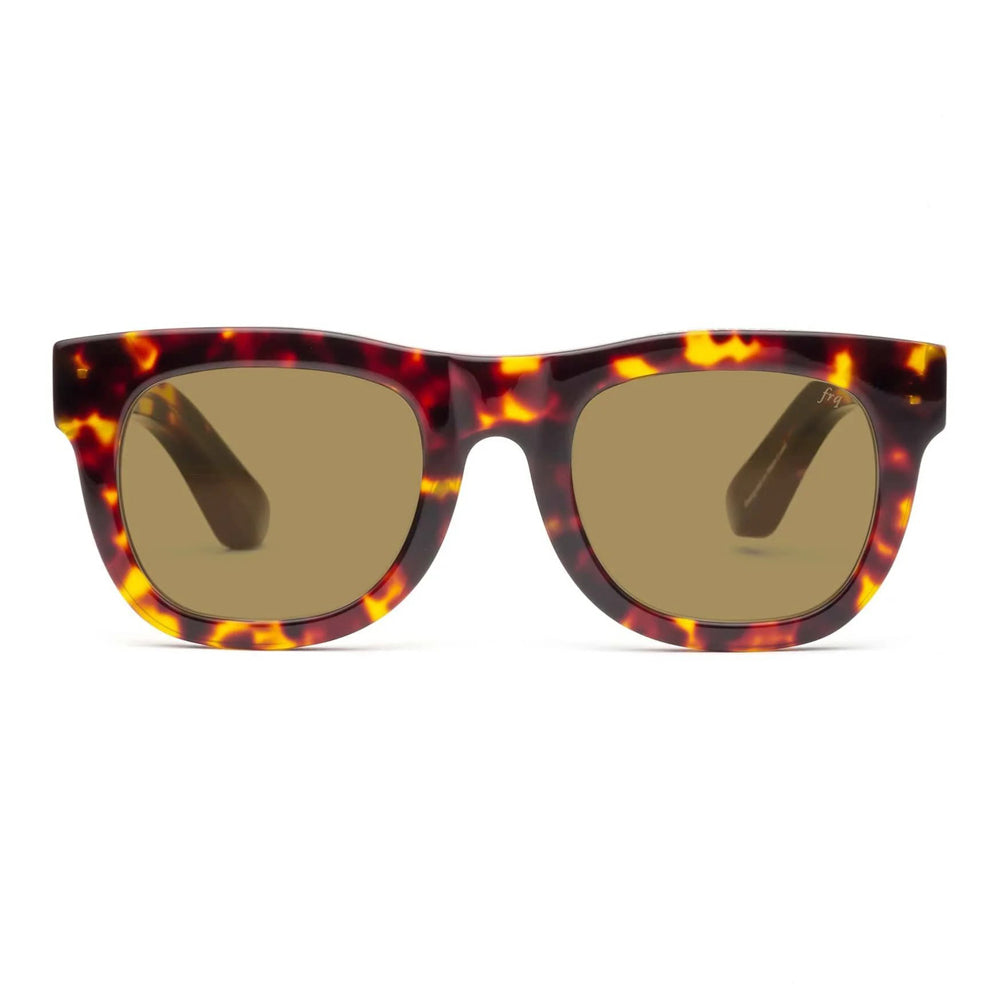 Polarized Sunglasses | D28 - Turtle with Bronze Lens
