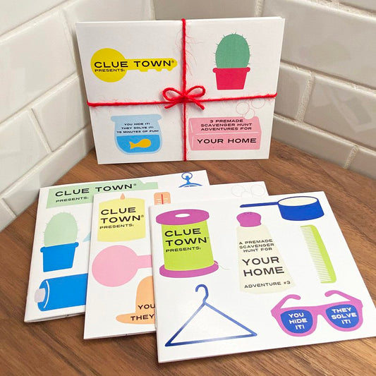 Clue Town at Home (Set of 3 Games)