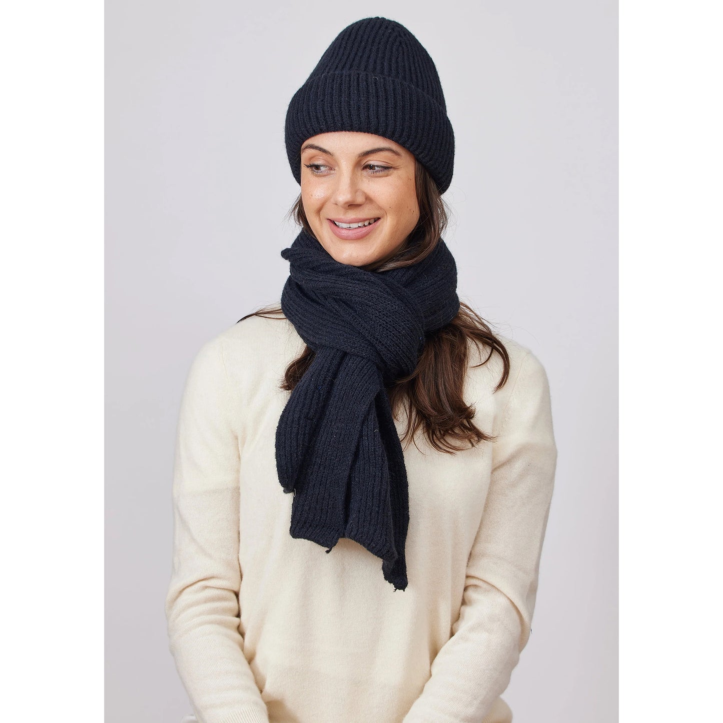Match Rib Scarf (Select Color)