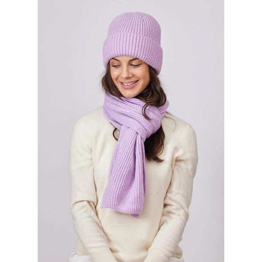 Match Rib Scarf (Select Color)
