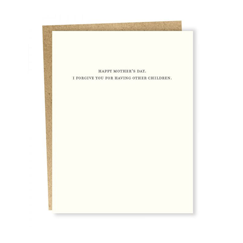 Other Children - Letterpress Mother's Day Card