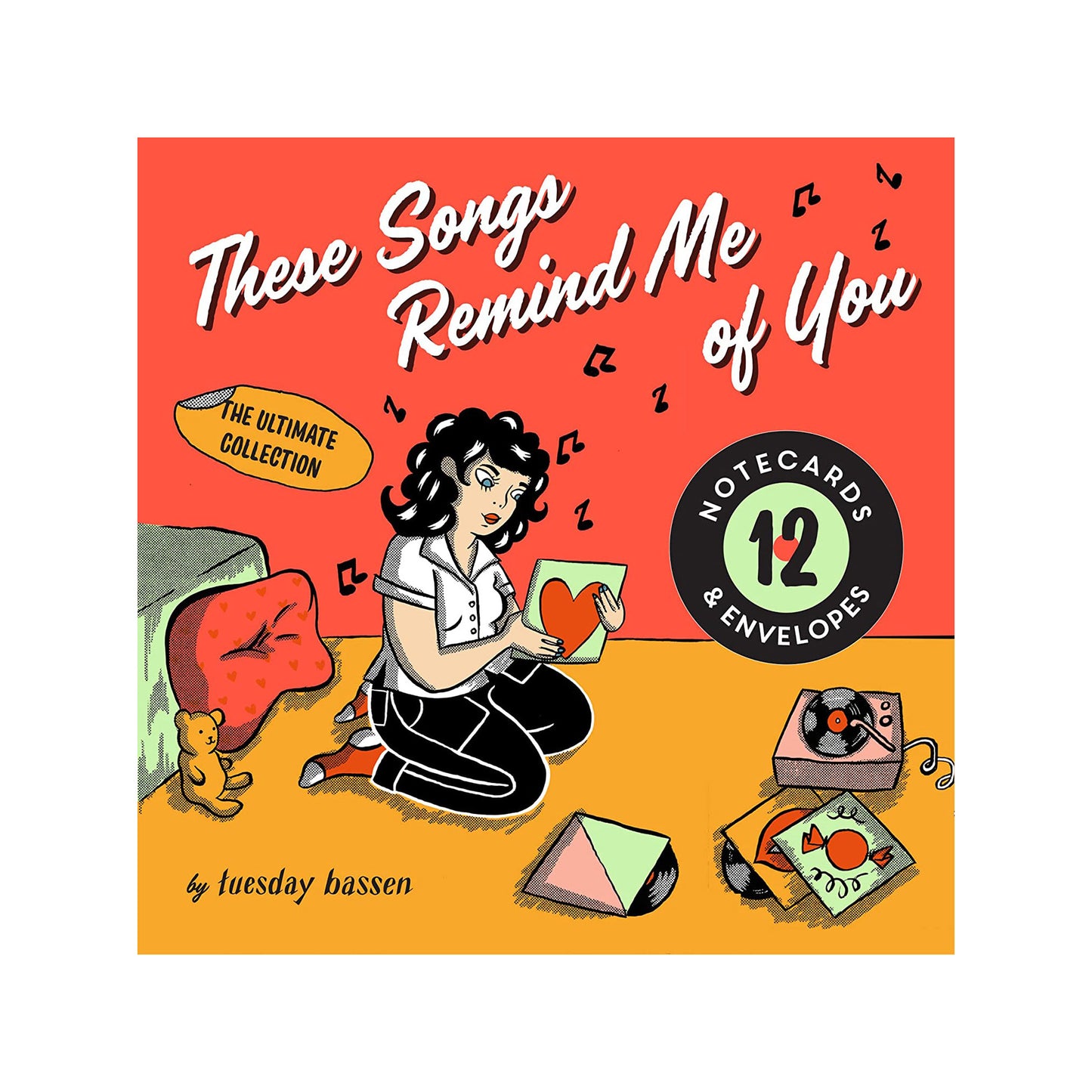These Songs Remind Me of You: 12 Notecards + Envelopes (Boxed Set)