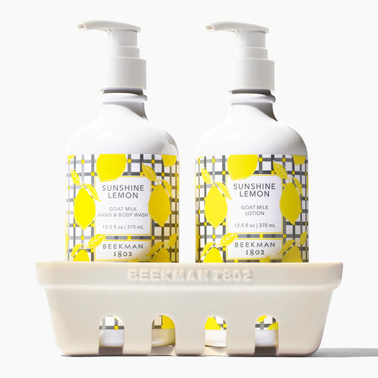 Hand & Body Wash | 12.5 oz Pump Bottle - Sunshine Lemon