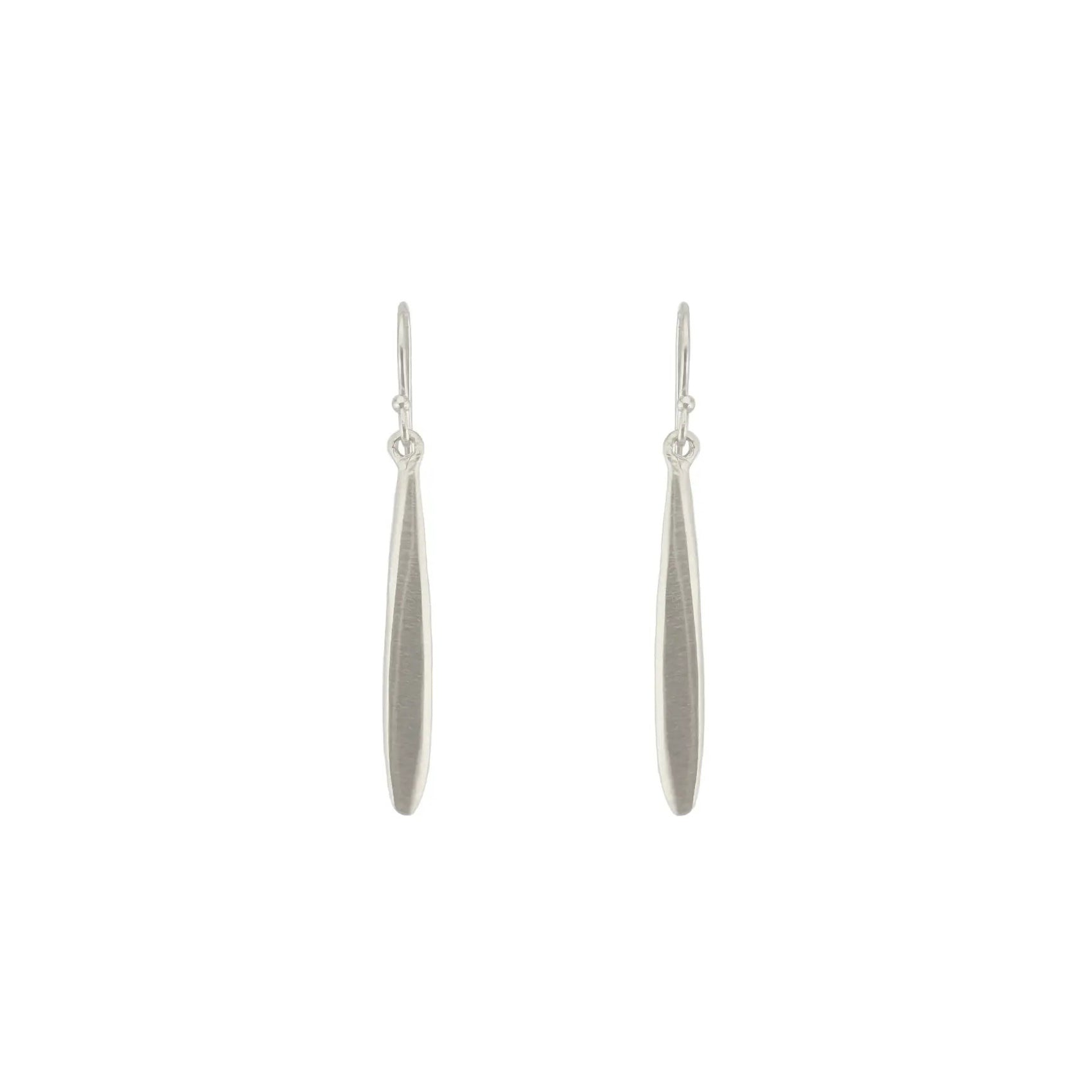 Medium Drop Earrings - Sterling Silver