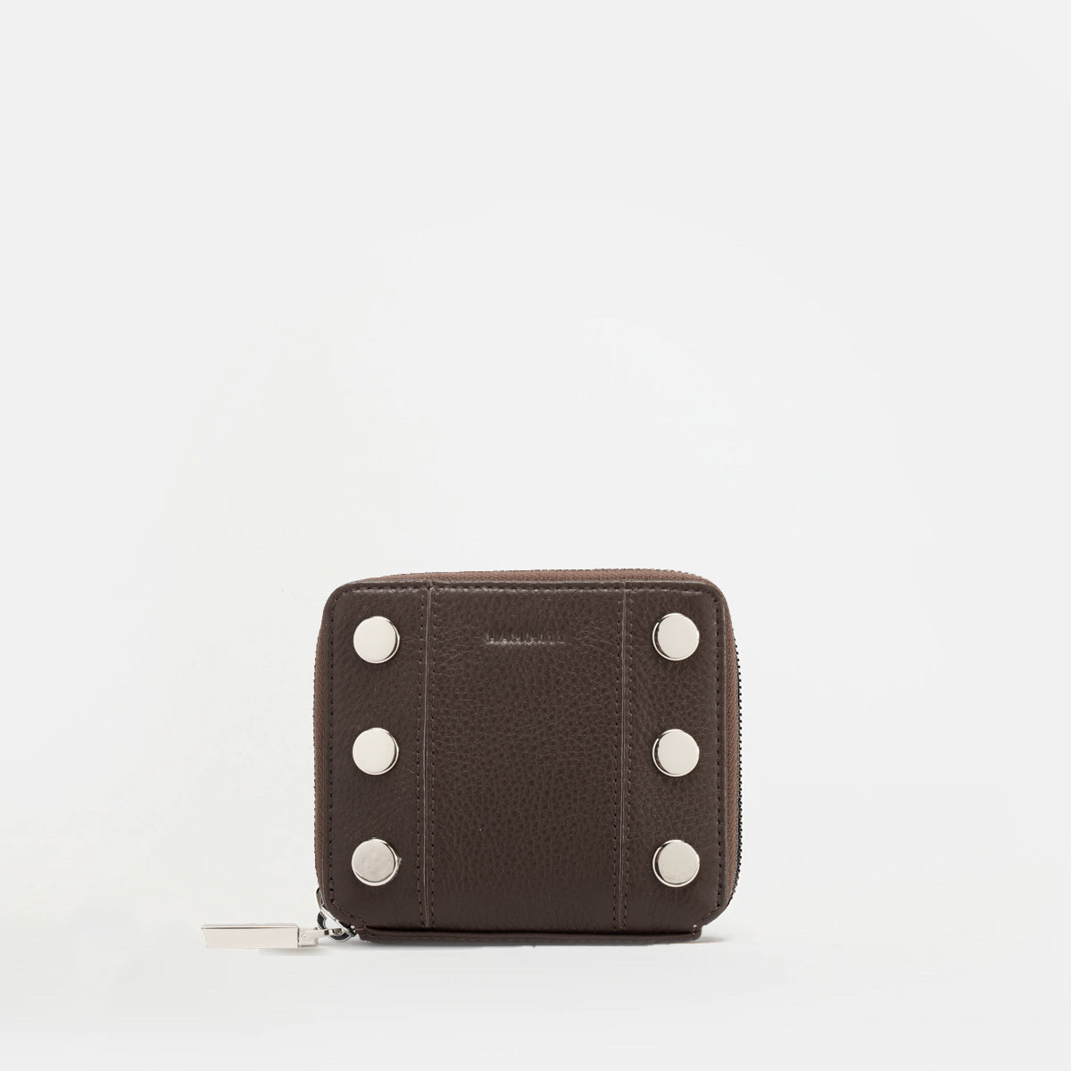 Hammitt 5 North Wallet - LIMITED EDITION Espresso Pebble/Shiny Silver