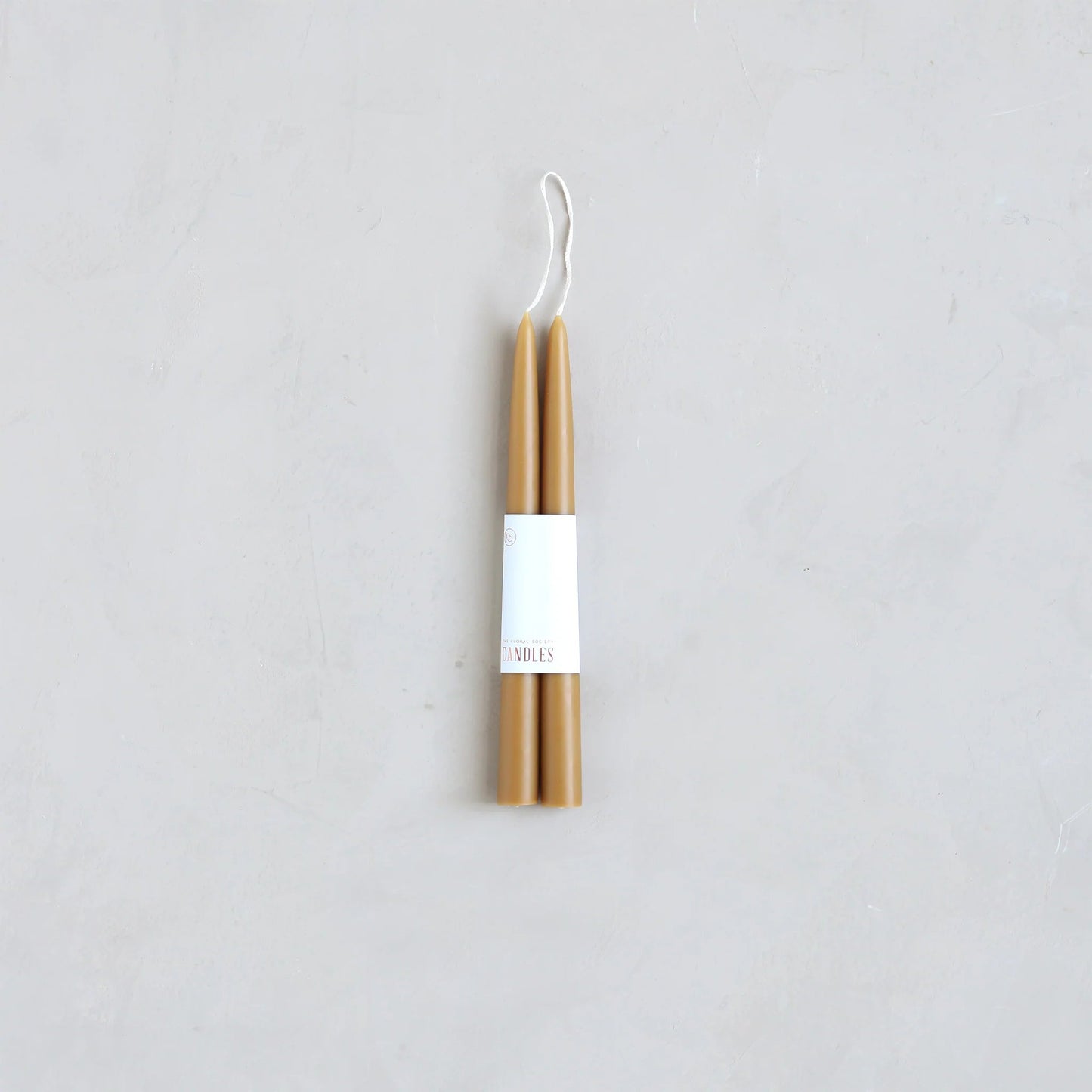 9-inch Dipped Taper Candles - Miel