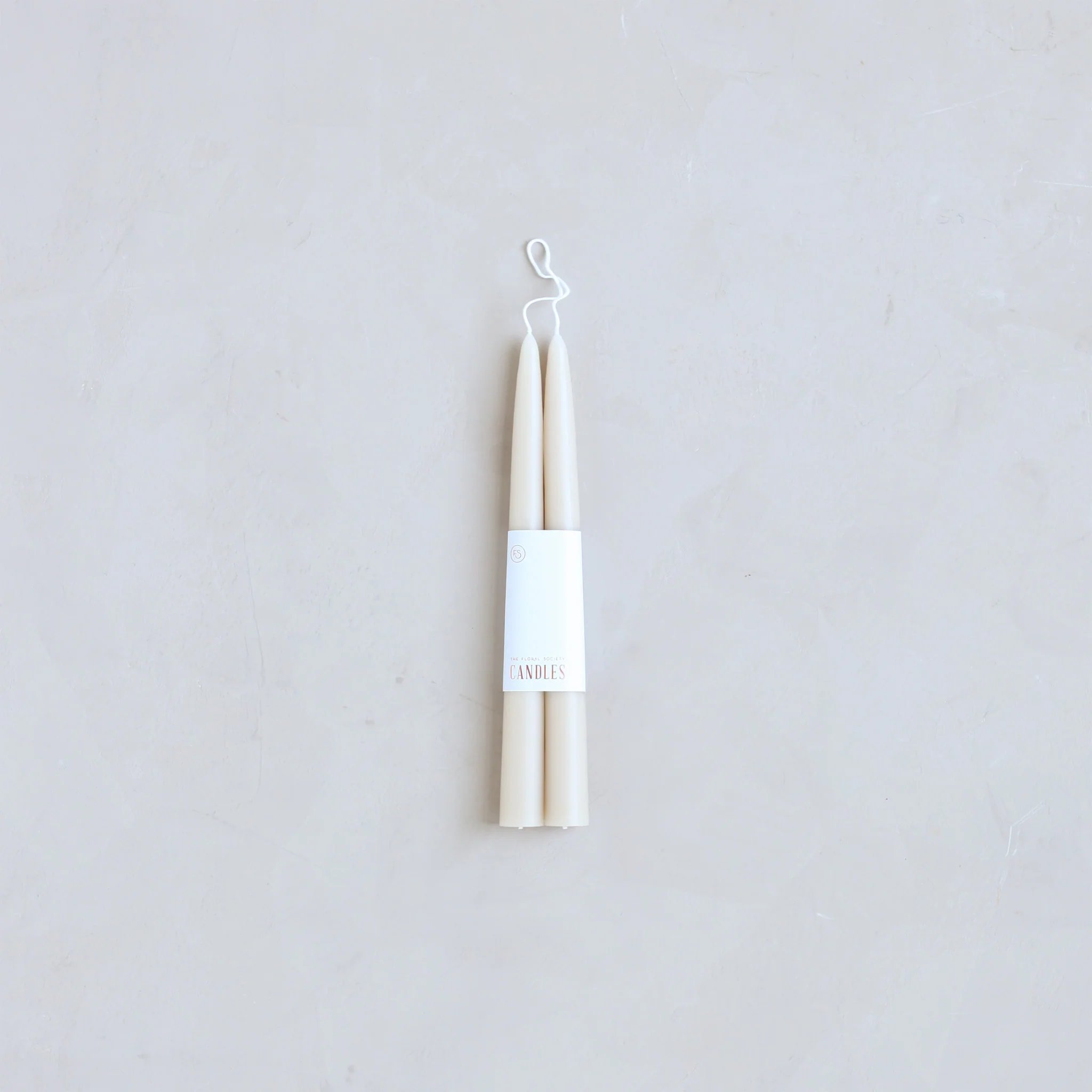 9-inch Dipped Taper Candles - Parchment – Maker + Muse