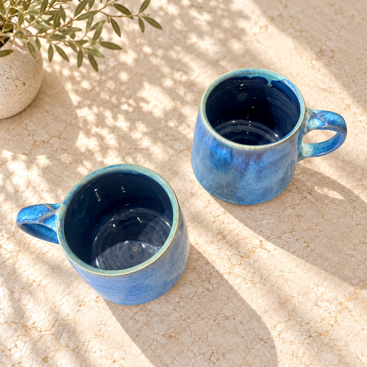 Porcelain Mug – Blue Grotto