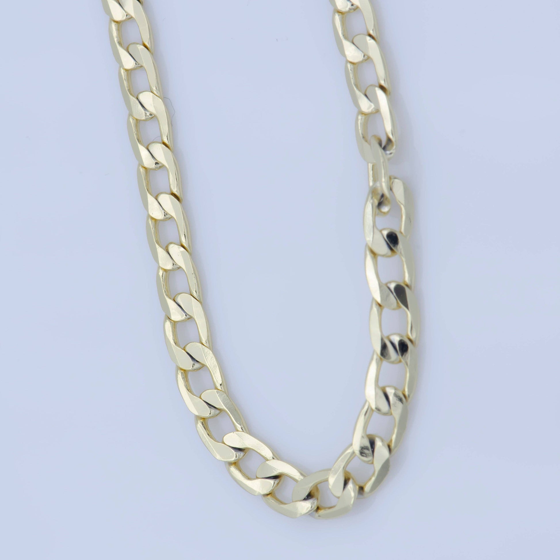 Gold Filled 3.2mm Curb Chain Necklace - 18"