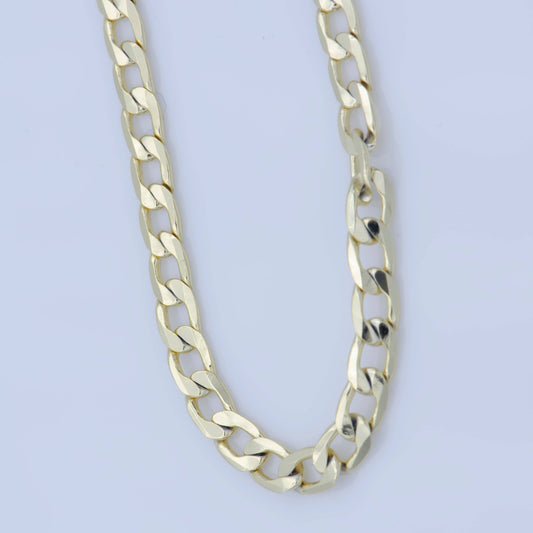 Gold Filled 3.2mm Curb Chain Necklace - 18"