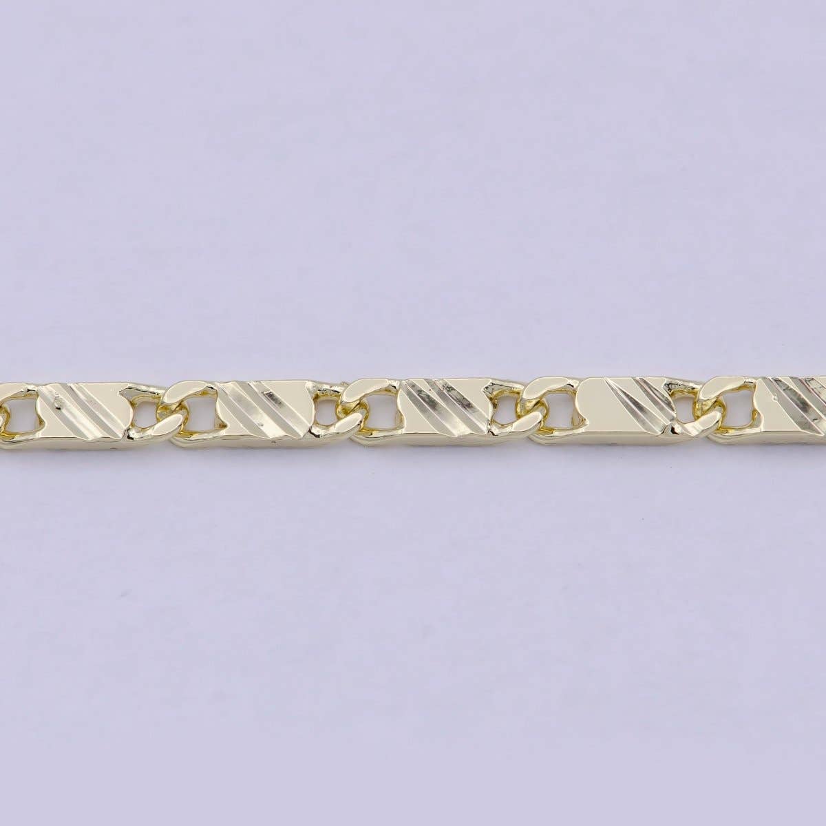 Gold Filled 2mm Scroll Chain Necklace - 27"