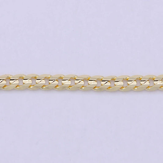 Cuban Chain Bracelet - Gold Filled