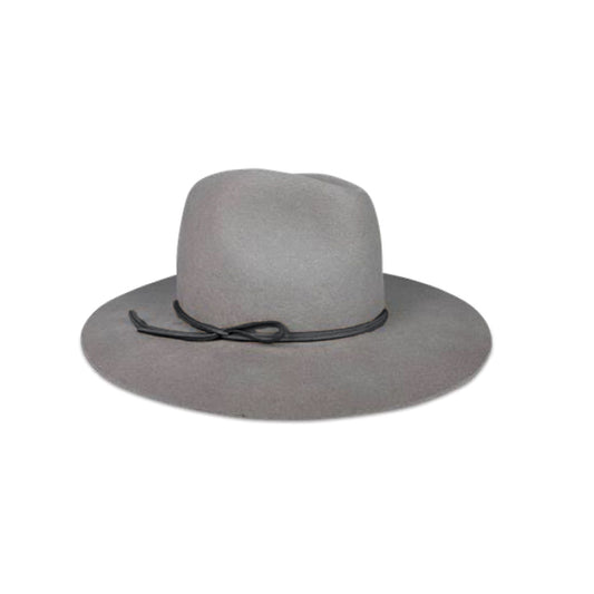 Wool Felt Fedora - Gray