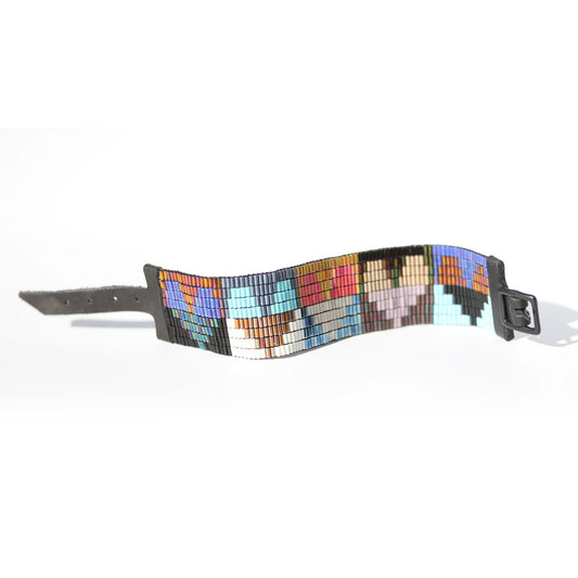 Amor Handwoven Beaded Bracelet