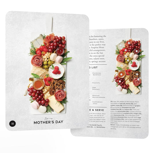 Around the Board Card Deck: 54 Cards for Creating Seasonal Cheese & Charcuterie Boards