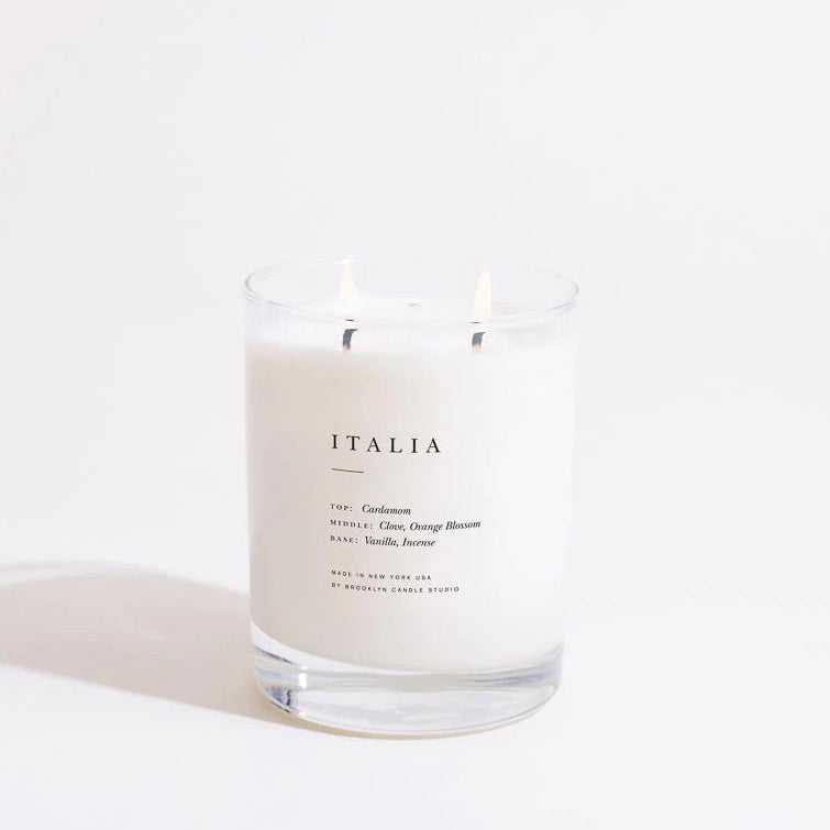 Italia Classic 2-Wick Soy Wax Candle