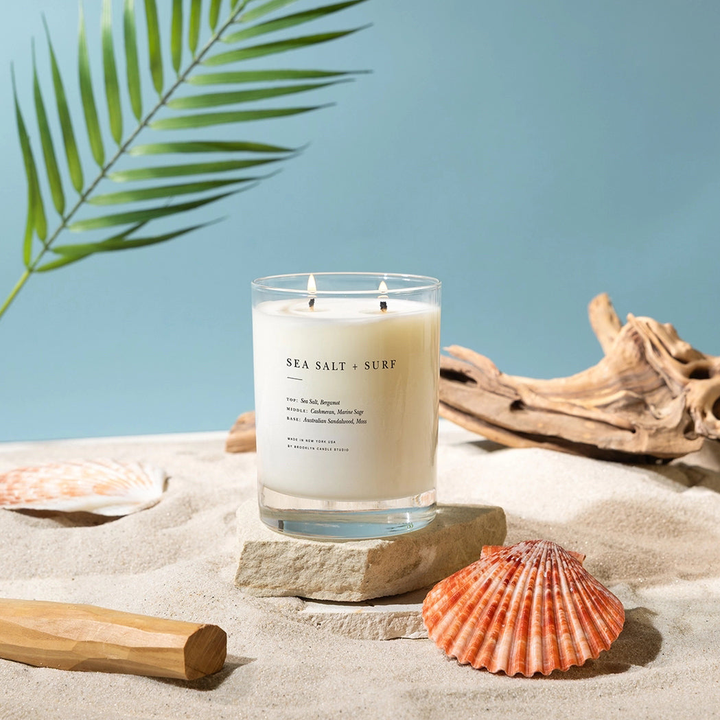 Sea Salt + Surf Classic 2-Wick Soy Wax Candle