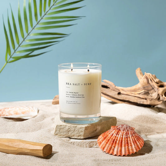 Sea Salt + Surf Classic 2-Wick Soy Wax Candle