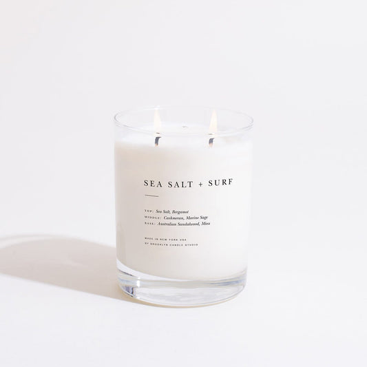 Sea Salt + Surf Classic 2-Wick Soy Wax Candle