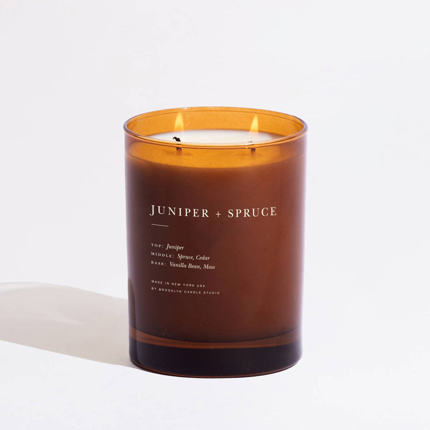 Juniper + Spruce 2-Wick Soy Wax Candle