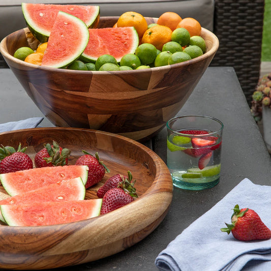 Large Rosewood Salad Bowl
