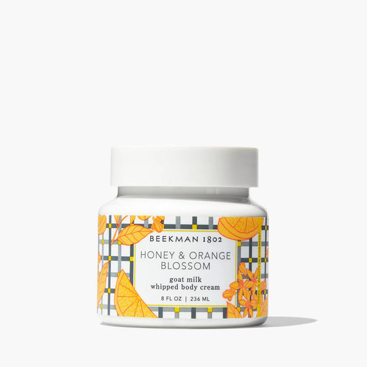 Goat Milk Whipped Body Cream - Honey + Orange Blossom