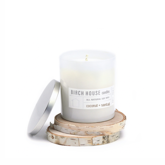 Coconut + Santal Soy Wax Candle